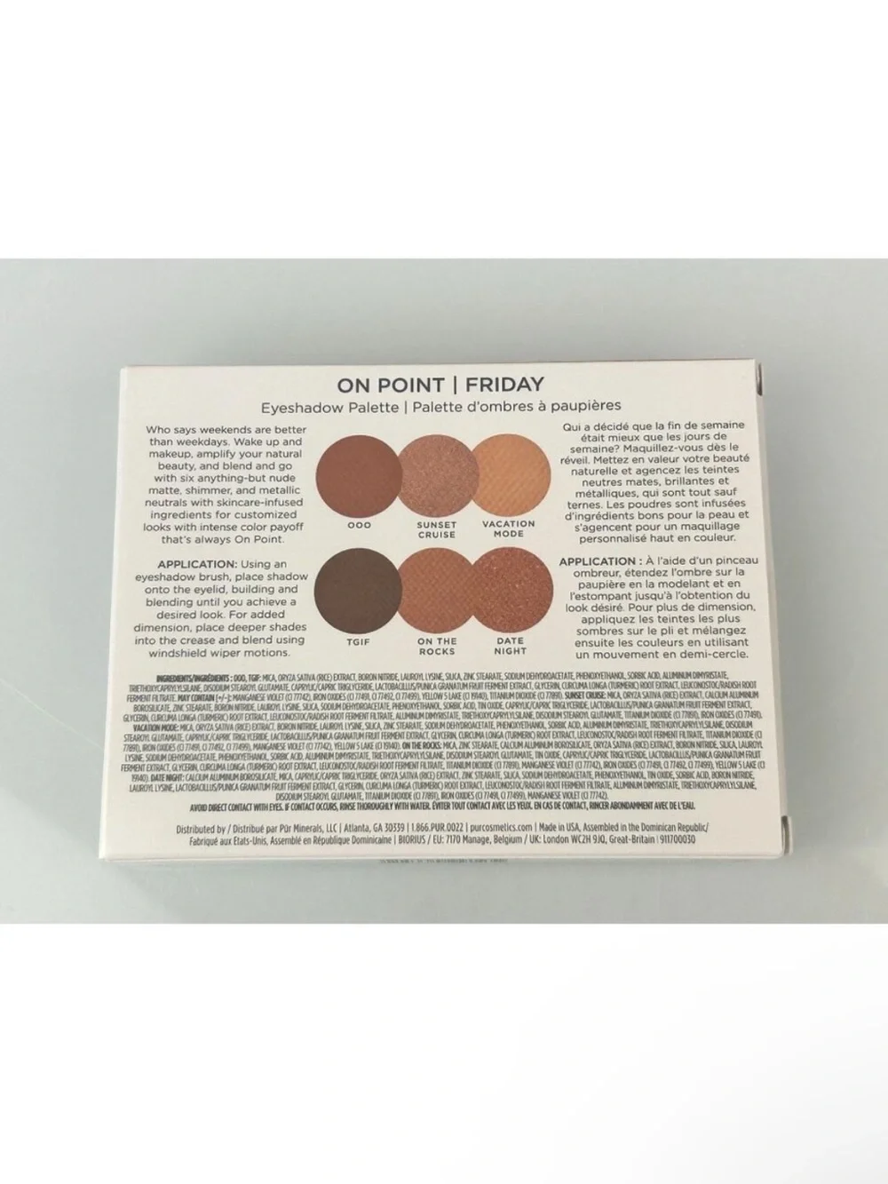 PUR On Point Friday Eyeshadow Palette - Warm Brown & Gold Tones